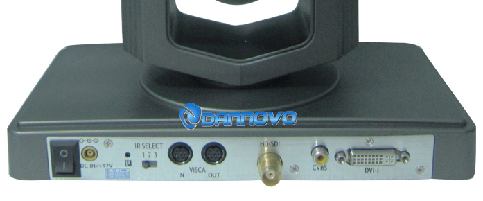 30倍HD-SDI/Ypbpr高清视频会议摄像头接口图