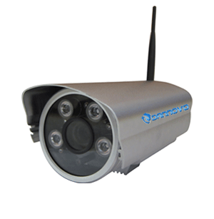 丹诺无线户外红外防水网络摄像机,高清200万像素网络摄像机,支持iPhone,SD卡,Onvif协议网络摄像机,DN-H09-MPC-WS